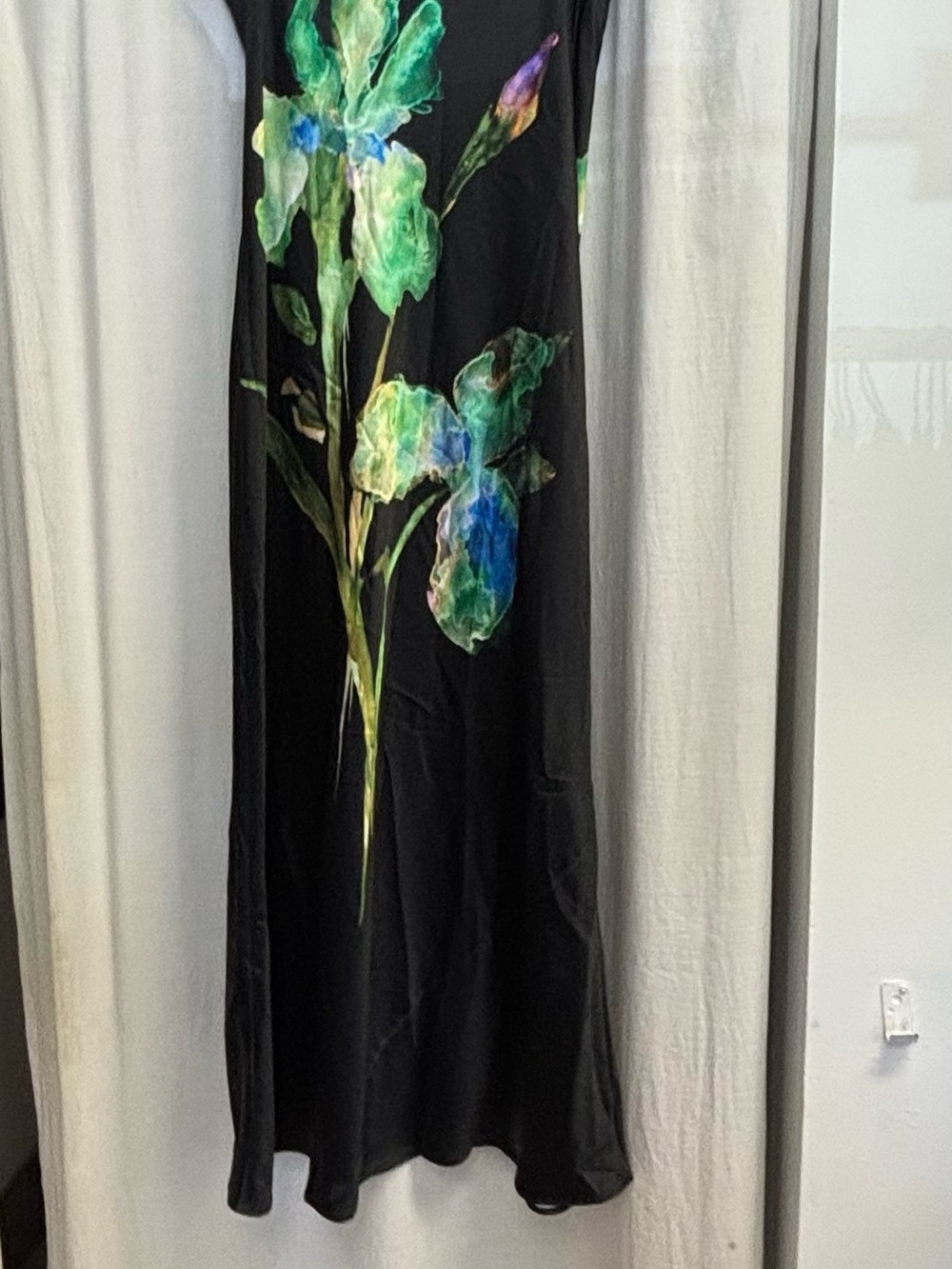 Anthropologie The Fleur Strapless Satin Maxi Slip Dress - Picture 7 of 11